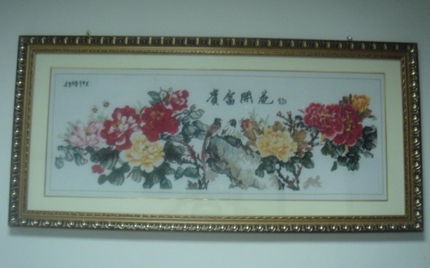 手工十字刺繡